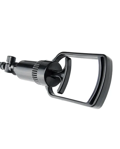 Pump Worx Male Sex Toys Pump Worx AccuMeter Power Penis Pump Clear and Black