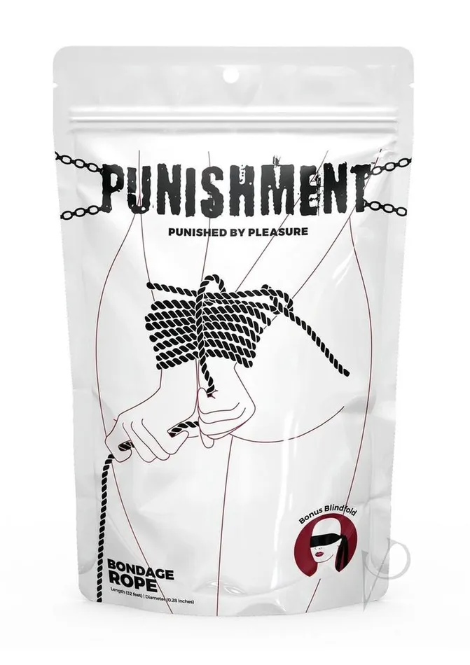 Punishment Bondage Rope Black Punishment Anal