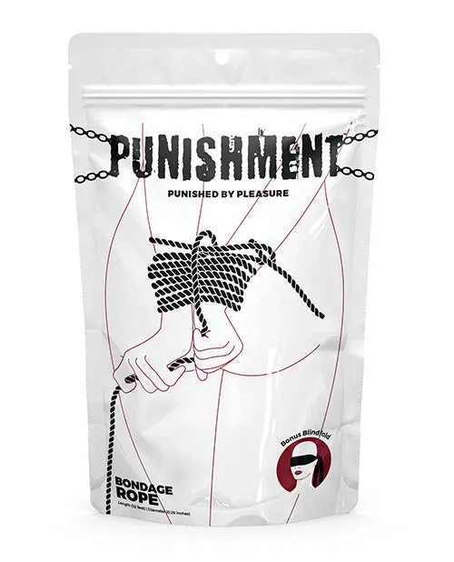 Punishment Bondage Rope Black Punishment Anal