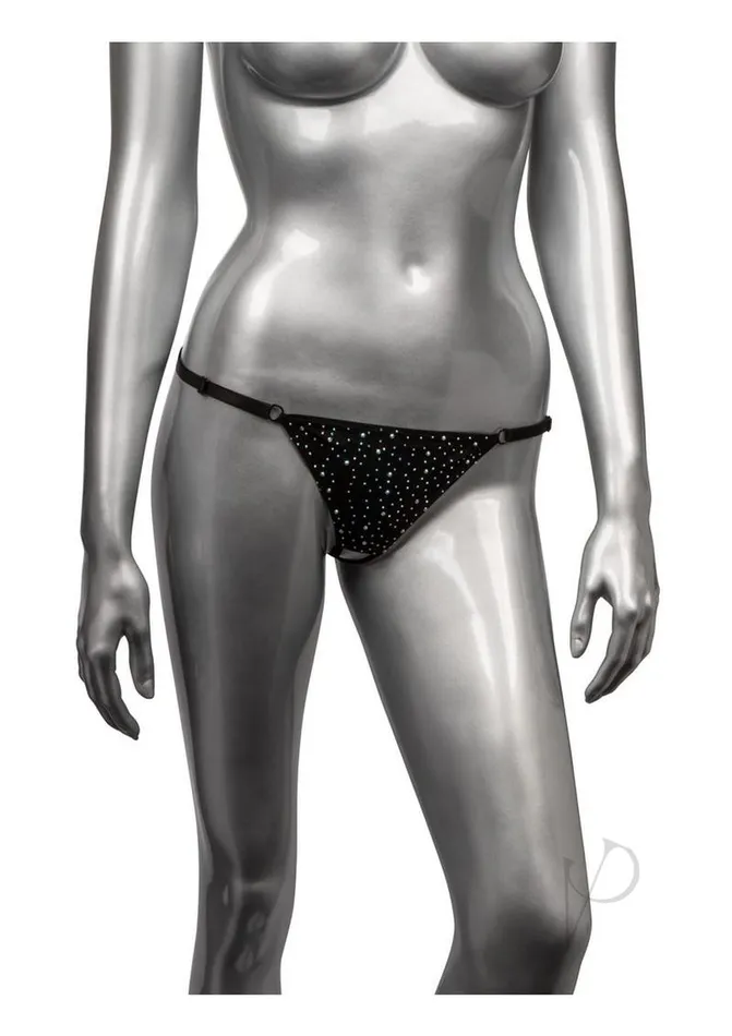 Radiance Anal Radiance Crotchless Thong Black