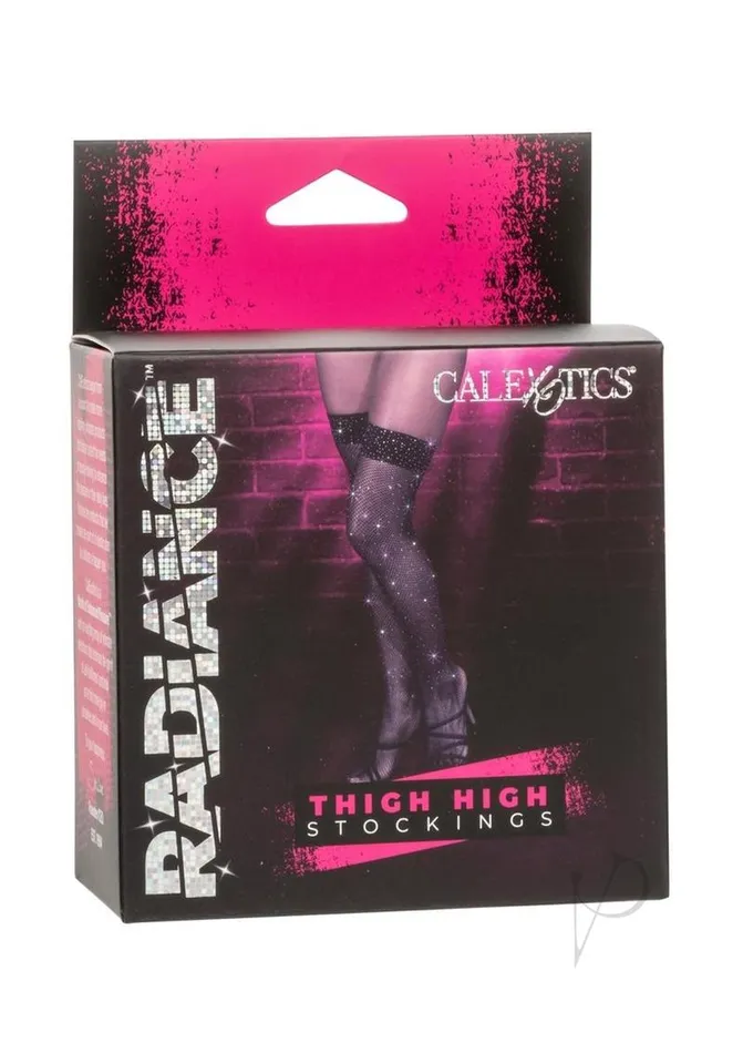 Radiance Anal Radiance Thigh High Stocking OS Black