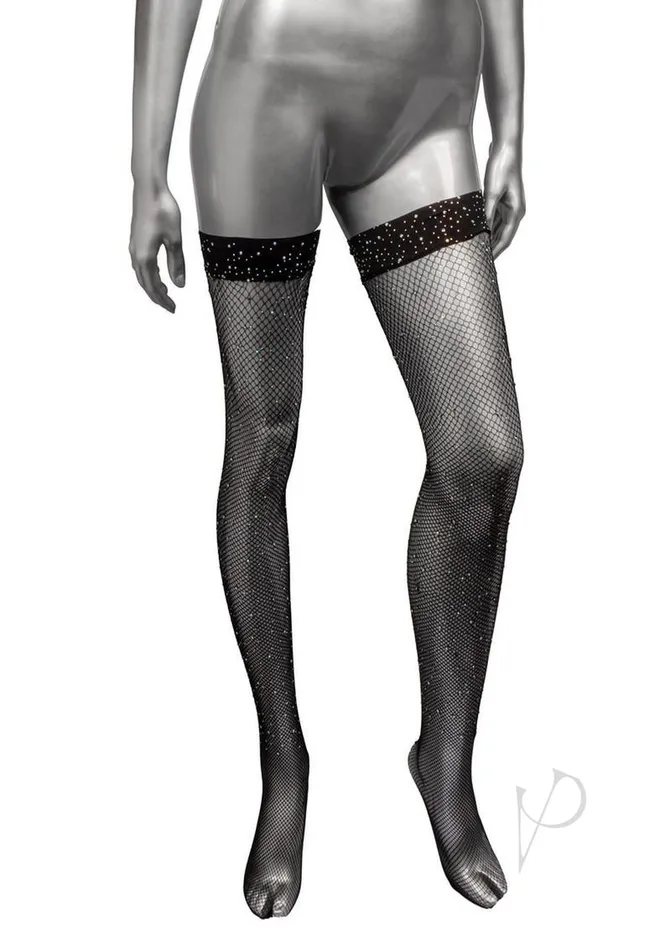 Radiance Anal Radiance Thigh High Stocking OS Black