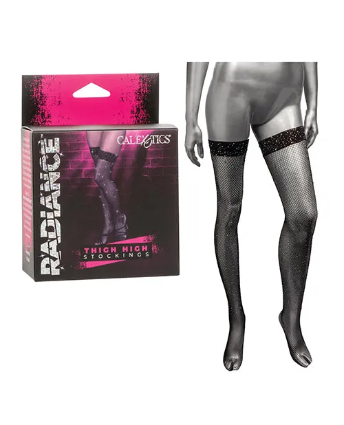 Radiance Anal Radiance Thigh High Stocking OS Black
