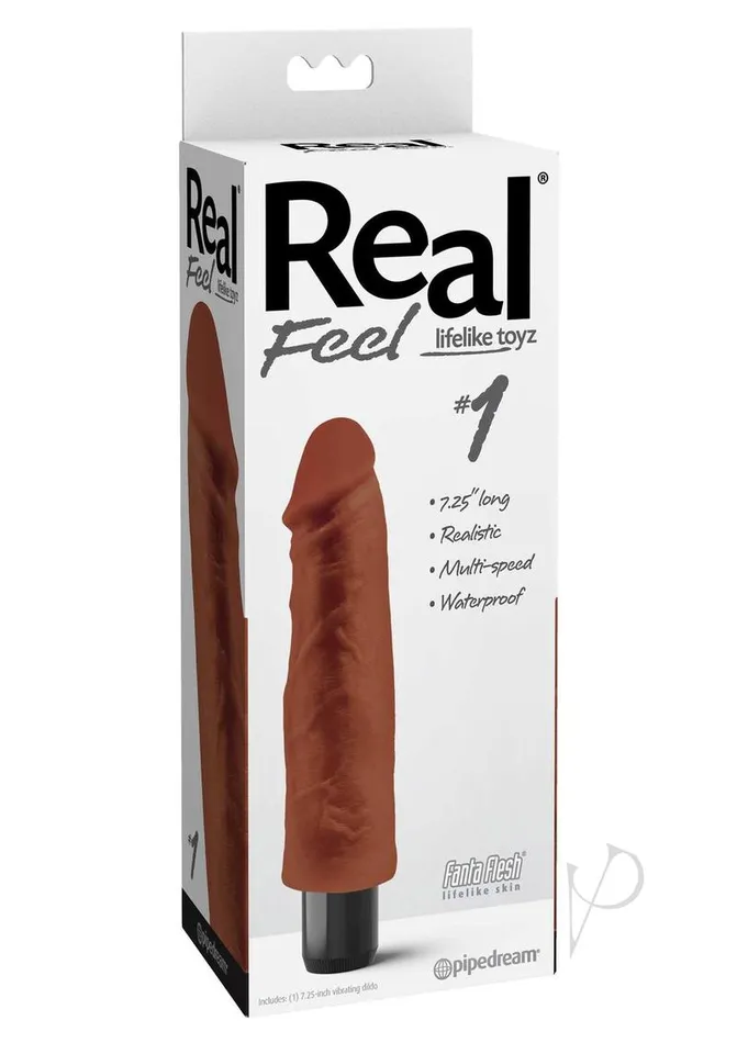 Real Feel Vibrators Real Feel Lifelike Toyz No 1 Realistic Vibrating Dildo 75in Chocolate Real Feel Vibrators Real Feel Lifelike Toyz No 1 Realistic Vibrating Dildo 75in Chocolate