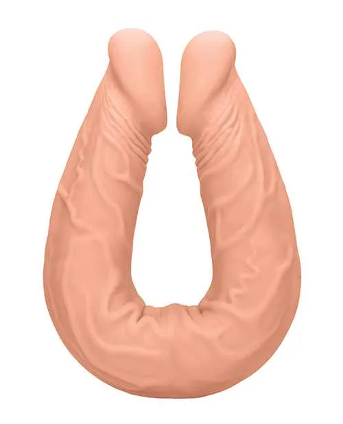 Real Rock Dildos RealRock Skin Realistic Double Dildo 14in Vanilla