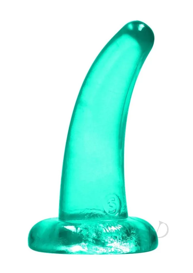 Real Rock Female Sex Toys RealRock Crystal Clear Dildo with Suction Cup 5in Real Rock Female Sex Toys RealRock Crystal Clear Dildo with Suction Cup 5in