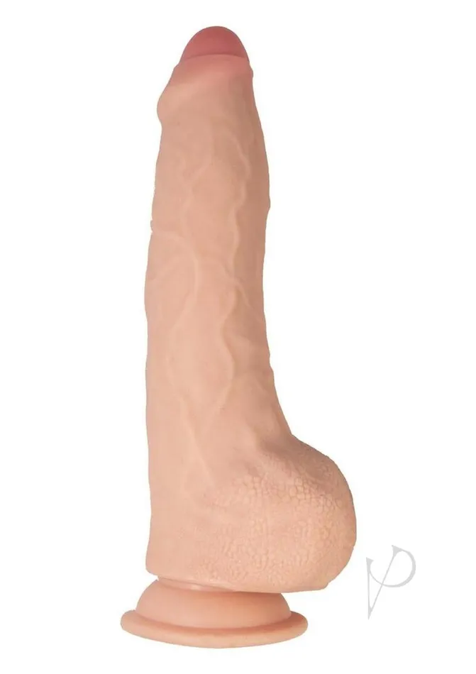 Realcocks Dual Layered Uncut Slider with Tight Balls 95in Vanilla Realcocks Dildos