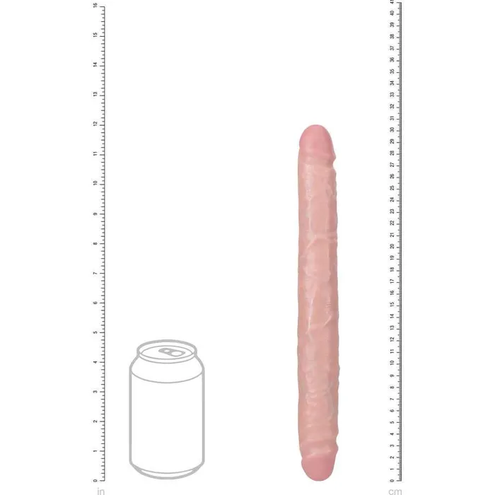 REALROCK 12 Inch Slim Double Dildo Flesh Wild Night Fantasies Dildos