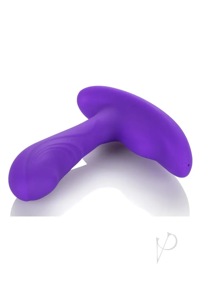 Remote Controlled Vibes Female Sex Toys Pinpoint Pleaser Silicone Rechargeable Vibrator with Remote Control Purple