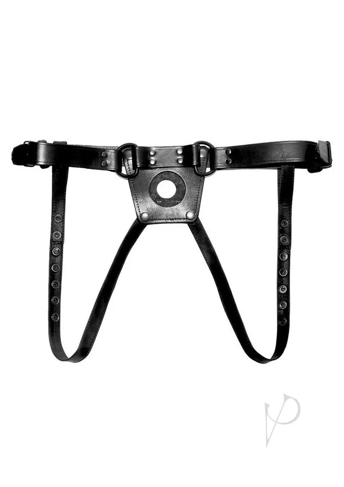 Restraints Prowler Red Prowler RED Leather Dong Harness XXLarge Black