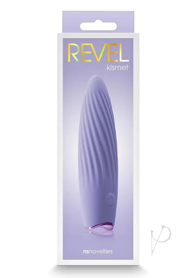 Revel Kismet Rechargeable Silicone Vibrator Purple Revel Vibrators