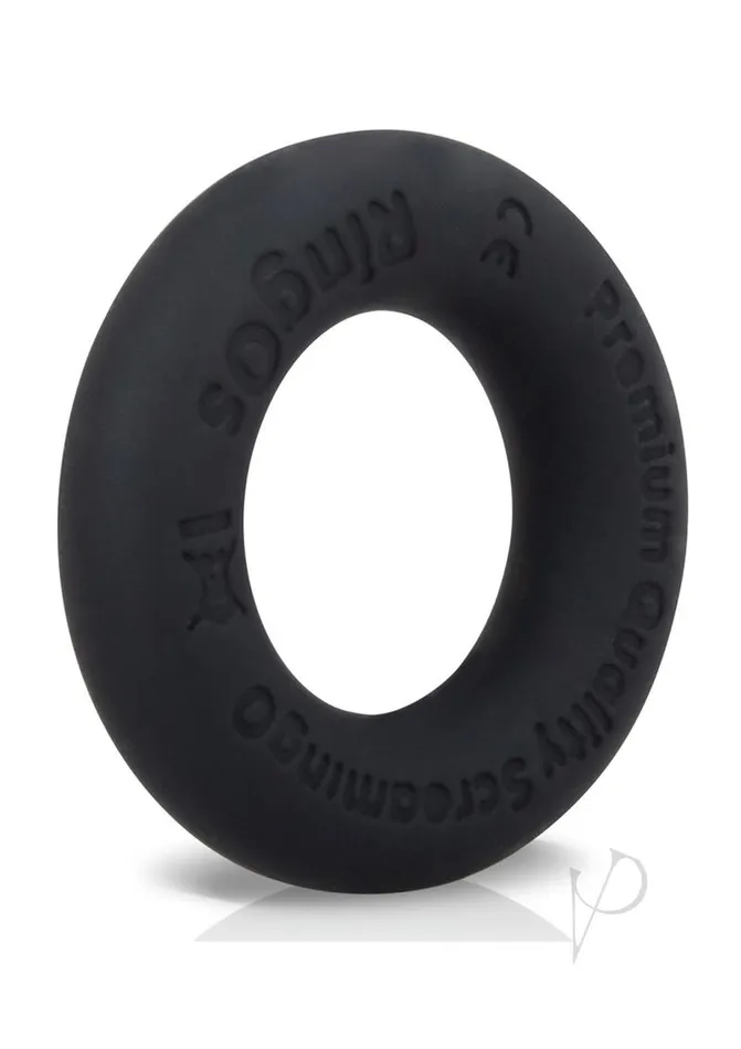 Ring O RingO Ritz Individual Ring Silicone Black Anal