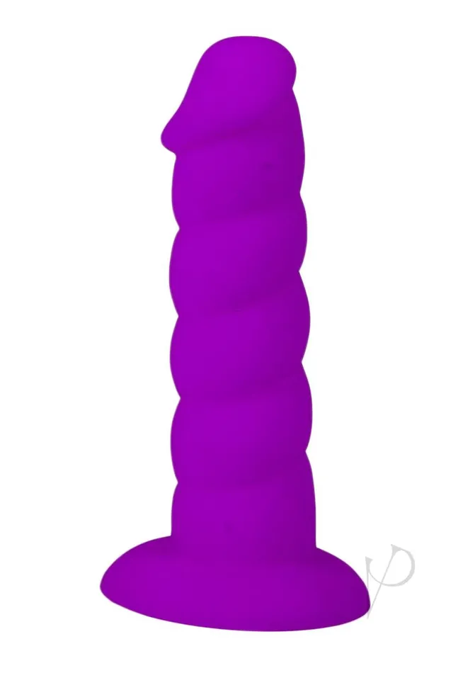 Rock Candy Toys Suga Daddy Silicone Dildo 55in Purple Dildos