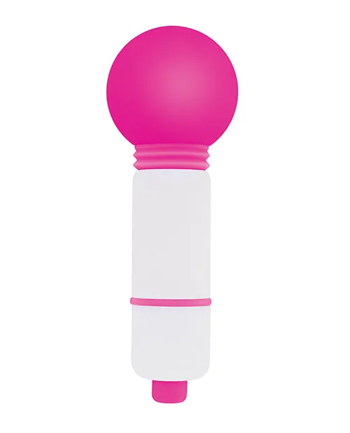 Rock Candy Toys Vibrators Rock Candy Fun Size Lala Pop Mini Massager Pink