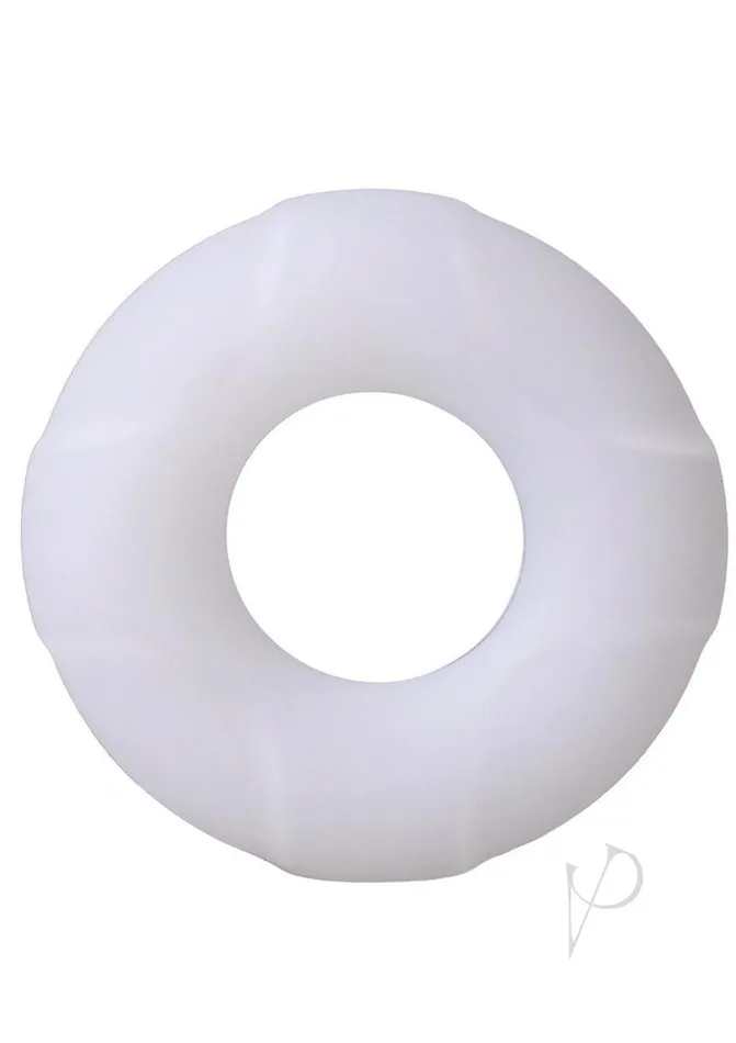Rock Solid Lifesaver Silicone Cock Ring White Rock Solid Male Sex Toys Rock Solid Lifesaver Silicone Cock Ring White Rock Solid Male Sex Toys