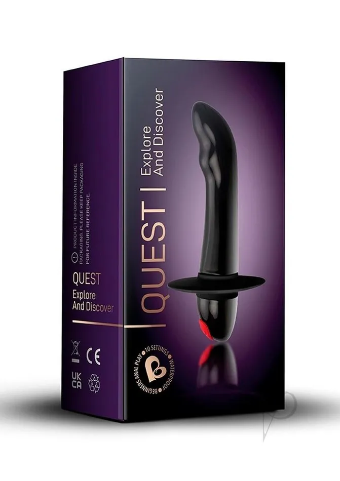 Rocks Off Anal Quest 10 Speed Prostate Stimulator Black