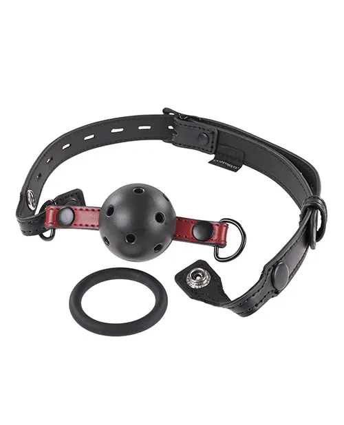 Saffron Anal Saffron Interchangeable Gag RedBlack Saffron Anal Saffron Interchangeable Gag RedBlack
