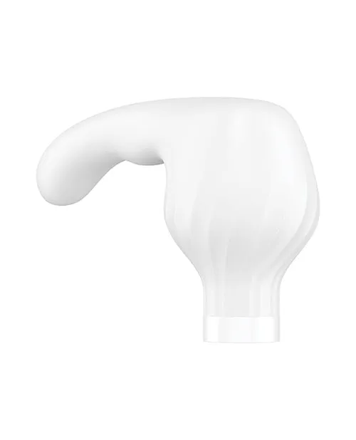 Satisfyer Female Sex Toys Satisfyer Double Wander Rechargeable Silicone Waterproof Massager with Attachment White