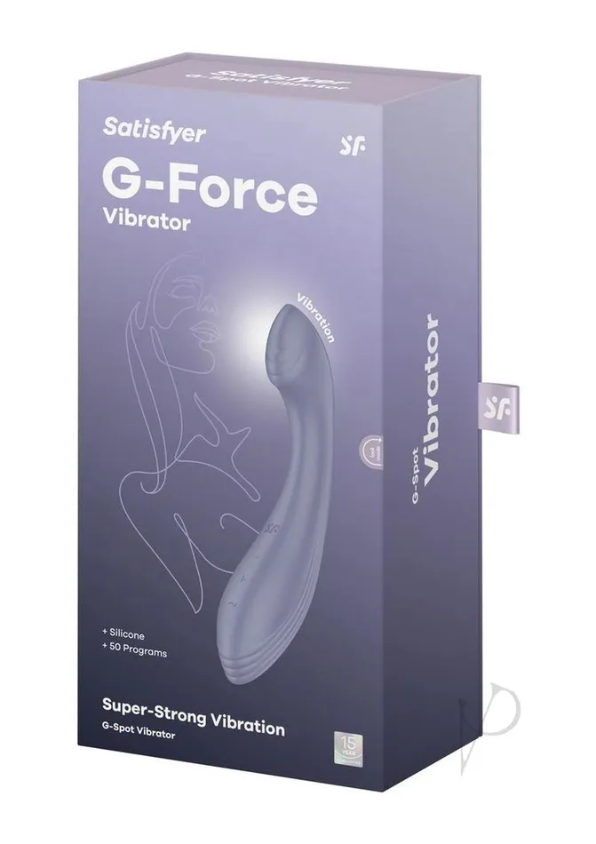 Satisfyer GForce Rechargeable Silicone Vibrator Violet Satisfyer Vibrators Satisfyer GForce Rechargeable Silicone Vibrator Violet Satisfyer Vibrators