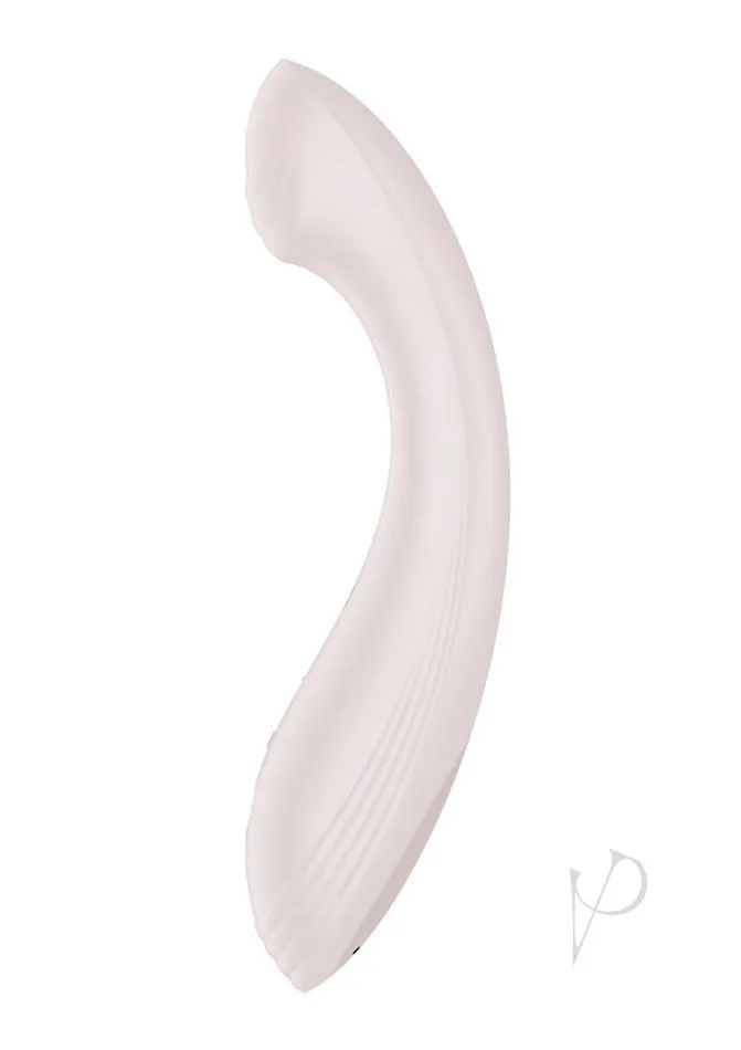 Satisfyer Vibrators Satisfyer GForce Rechargeable Silicone Vibrator Beige