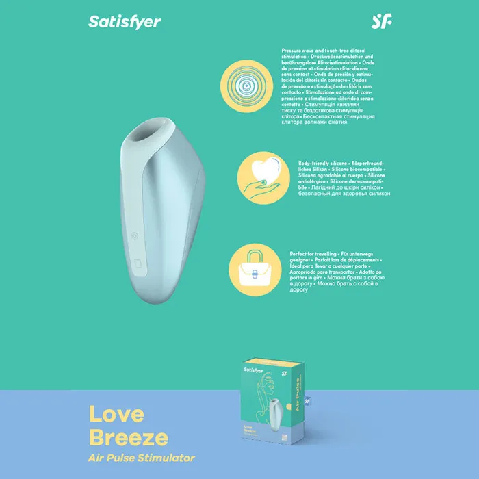 Satisfyer Vibrators Satisfyer Love Breeze Clitoral Vibration Stimulator