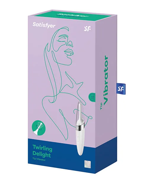 Satisfyer Vibrators Satisfyer Twirling Delight White