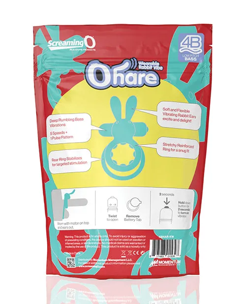Screaming O Couples Screaming O 4B Ohare Vibrating Cock Ring Kiwi