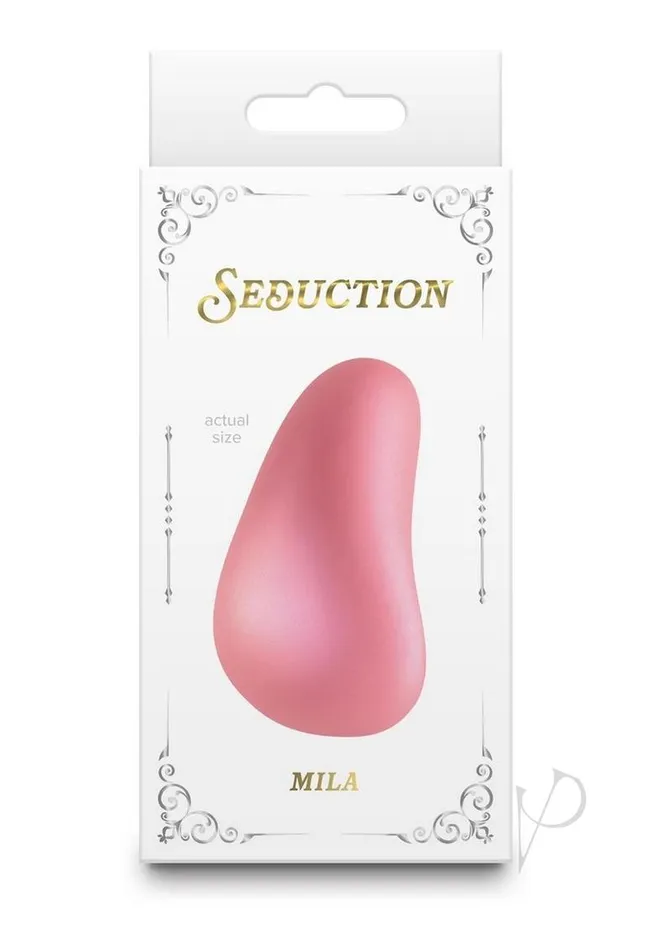 Seduction Mila Rechargeable Silicone Massager Rose Gold Seduction Female Sex Toys Seduction Mila Rechargeable Silicone Massager Rose Gold Seduction Female Sex Toys