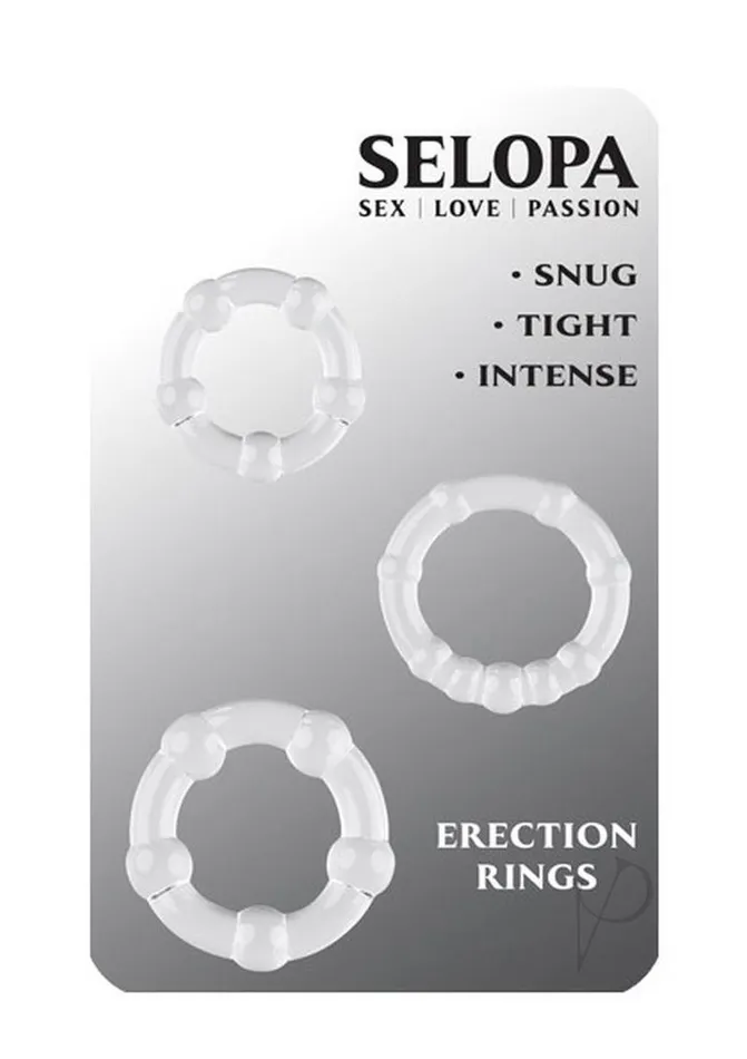 Selopa Anal Selopa Erection Rings Clear