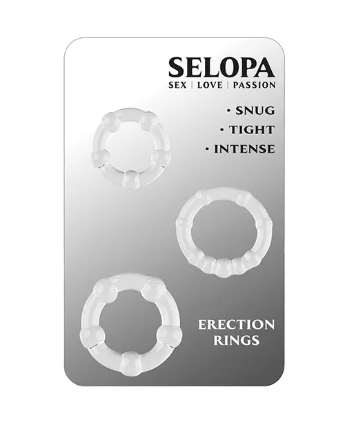 Selopa Anal Selopa Erection Rings Clear