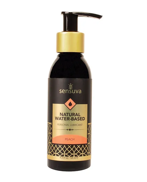 Sensuva Natural Water Based Peach Flavored Lubricant 4oz Sensuva Lubricants Sexual Health Wellbeing Sensuva Natural Water Based Peach Flavored Lubricant 4oz Sensuva Lubricants Sexual Health Wellbeing
