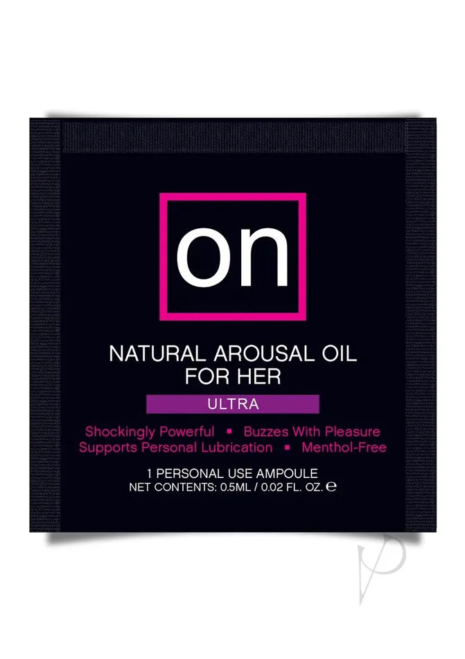 Sensuva On For Her Arousal Ultra Oil Single Use Ampoule ON FOR HER Female Sex Toys Sensuva On For Her Arousal Ultra Oil Single Use Ampoule ON FOR HER Female Sex Toys