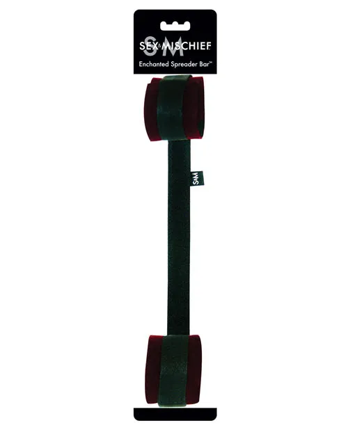 Sex and Mischief Enchanted Spreader Bar BlackBurgundy Sex And Mischief Anal