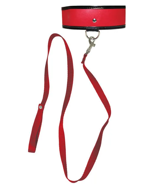 Sex and Mischief Leash and Collar Red Sex And Mischief Vibrators Sex and Mischief Leash and Collar Red Sex And Mischief Vibrators