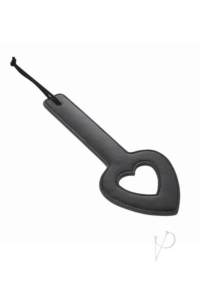 Sex and Mischief Shadow Heart Paddle 115in Black Sex And Mischief Anal