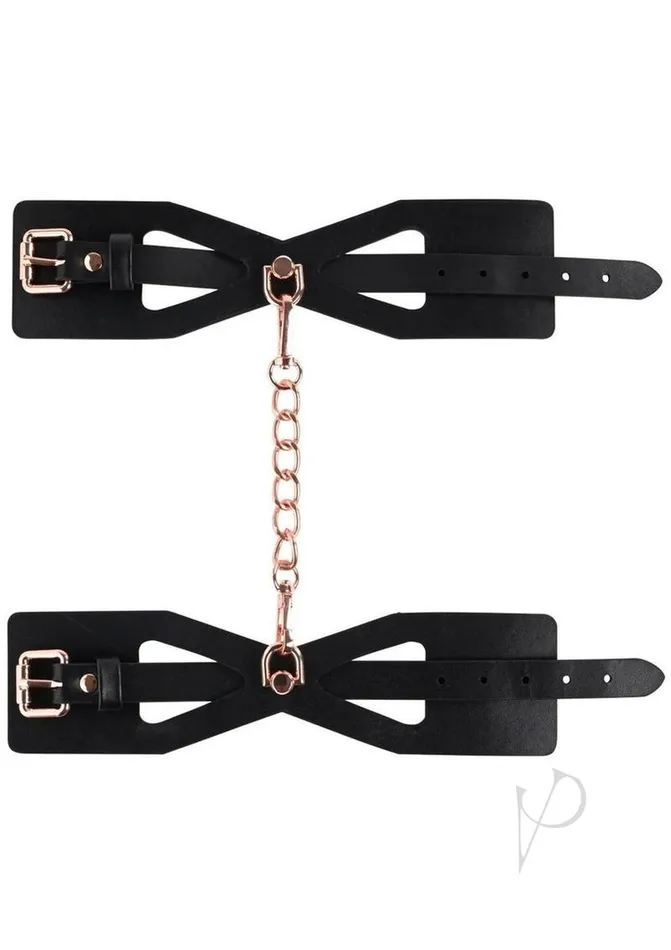 Sex And Mischief Vibrators Sex and Mischief Brat Handcuffs BlackRose Gold