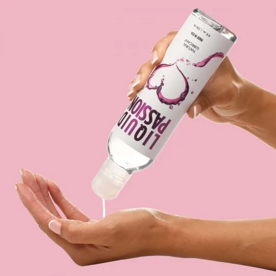 Sexual Health Wellbeing Passion Lubes Liquid Passion Natural Lubricant 8oz