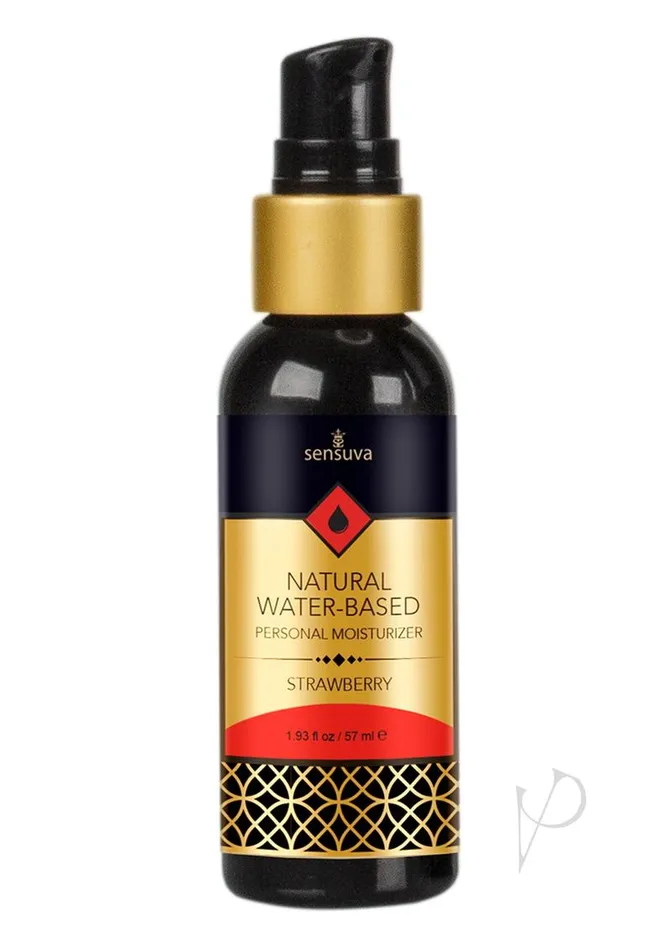 Sexual Health Wellbeing Sensuva Lubricants Sensuva Natural Water Based Strawberry Flavored Lubricant 193oz Sexual Health Wellbeing Sensuva Lubricants Sensuva Natural Water Based Strawberry Flavored Lubricant 193oz