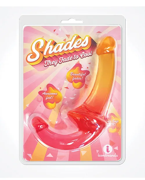 Shades Vibrators Shades Gradient Jelly Strapless StrapOn PinkYellow Shades Vibrators Shades Gradient Jelly Strapless StrapOn PinkYellow