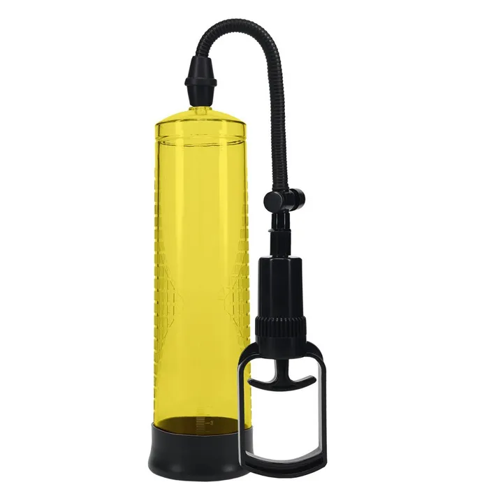Shots Toys Pumped Basic Penis Pump 2 Yellow Male Sex Toys