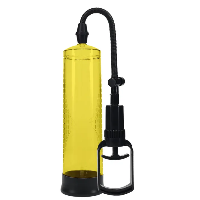 Shots Toys Pumped Basic Penis Pump 2 Yellow Male Sex Toys