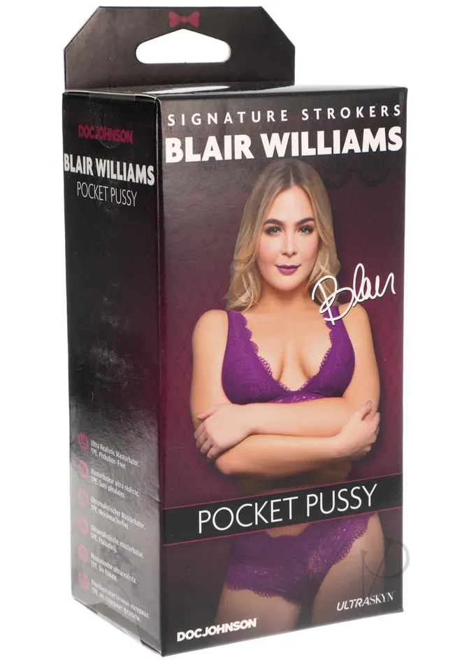 Signature Strokers Male Sex Toys Signature Strokers Blair Williams Ultraskyn Pocket Masturbator Pussy Vanilla Signature Strokers Male Sex Toys Signature Strokers Blair Williams Ultraskyn Pocket Masturbator Pussy Vanilla