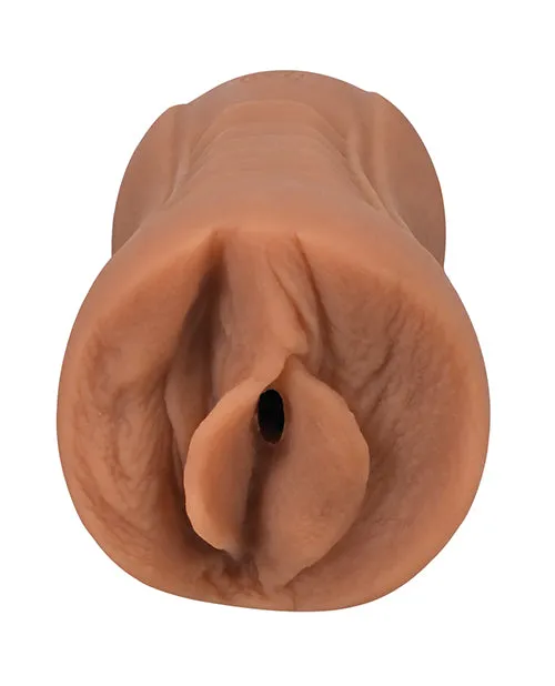Signature Strokers Signature Strokers Aidra Fox Ultraskyn Pocket Masturbator Pussy Caramel Male Sex Toys