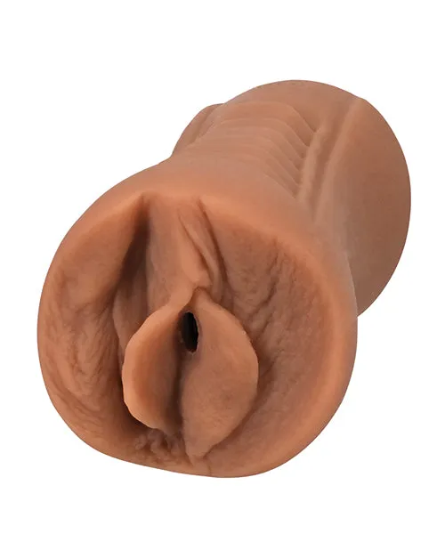 Signature Strokers Signature Strokers Aidra Fox Ultraskyn Pocket Masturbator Pussy Caramel Male Sex Toys
