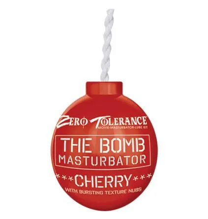 SimpleeDiscreet Male Sex Toys The Bomb Masturbator Cherry