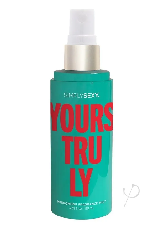 Simply Sexy Female Sex Toys Simply Sexy Pheromone Body Mist Yours Truly 335oz