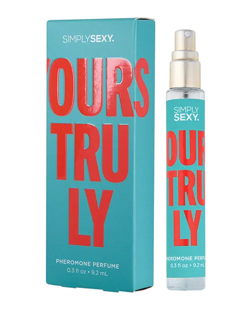 Simply Sexy Vibrators Simply Sexy Pheromone Perfume Yours Truly Spray 03oz