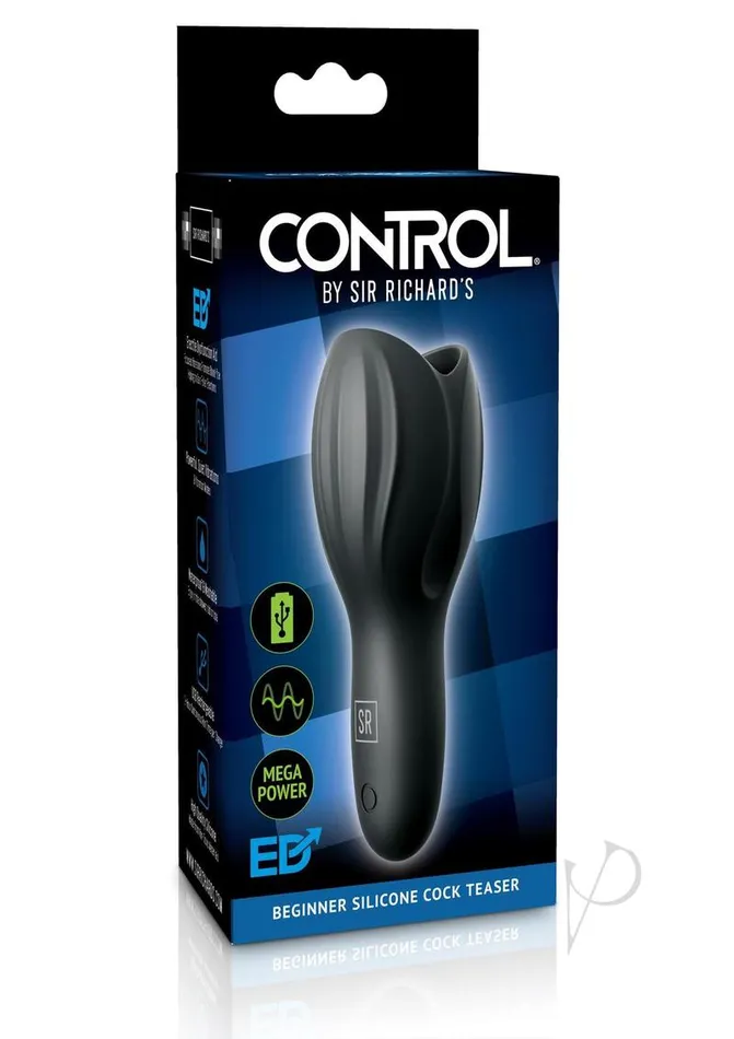 Sir Richards Control Silicone Cock Teaser Masturbator Rechargeable Black Sir Richards Male Sex Toys Sir Richards Control Silicone Cock Teaser Masturbator Rechargeable Black Sir Richards Male Sex Toys