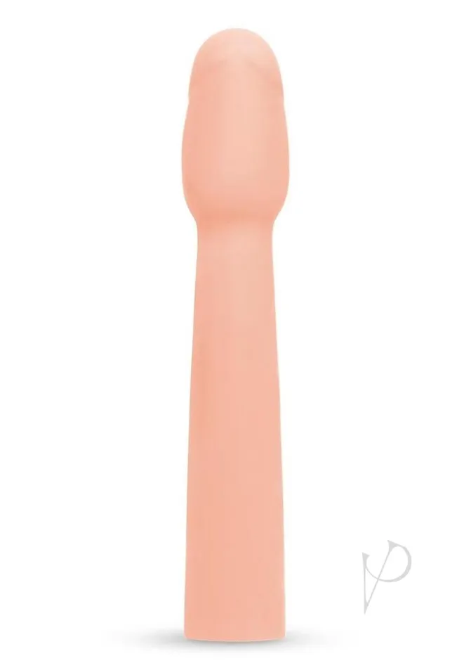 Size Up Extra Realistic Penis Extender 2in Vanilla Size Up Male Sex Toys