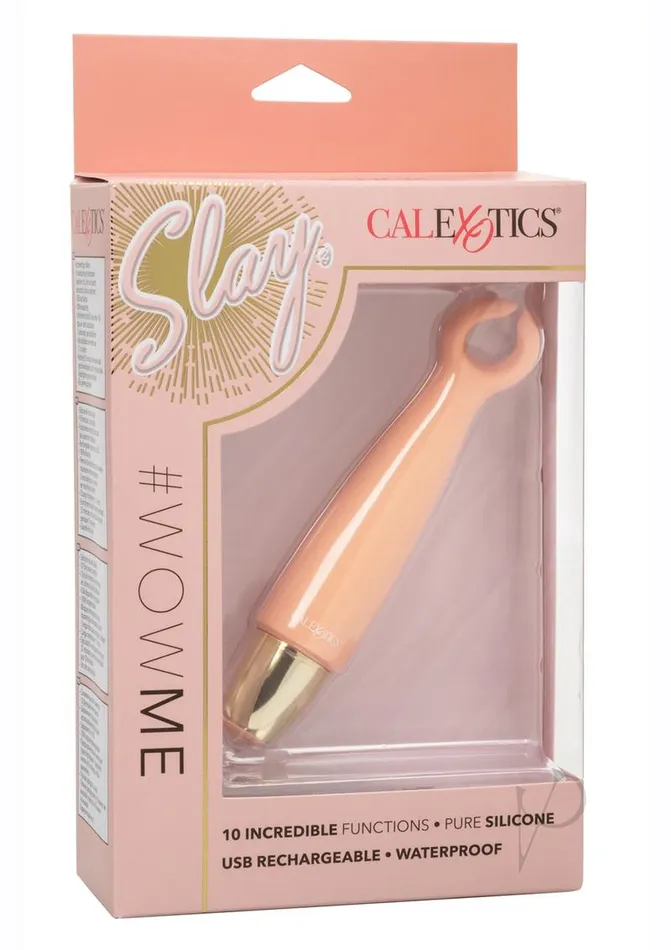 Slay Female Sex Toys Slay WowMe Rechargeable Silicone Massager Orange